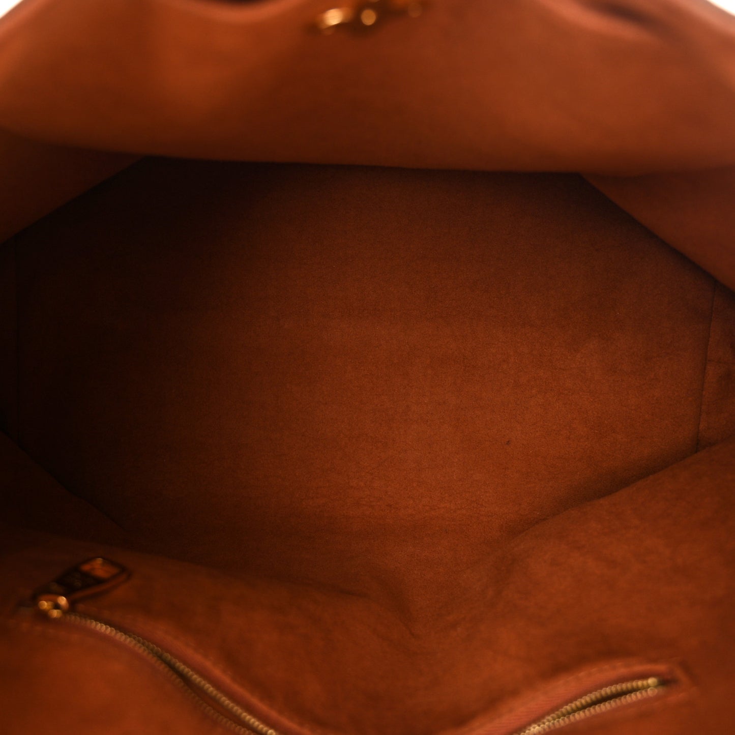 Monogram Flower Hobo Caramel