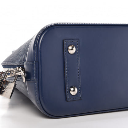 Louis Vuitton Epi Alma BB Indigo 6 of 9