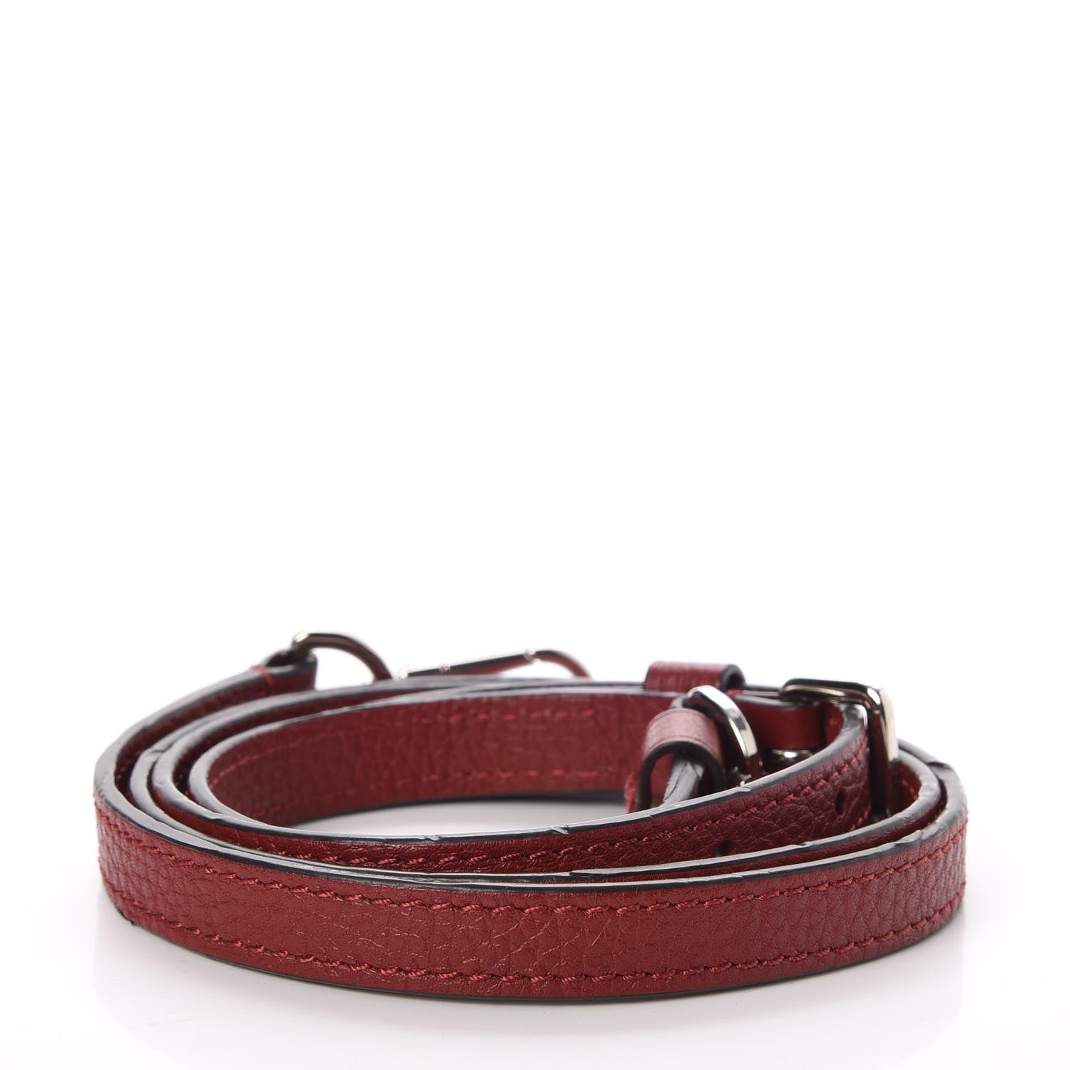 Louis Vuitton Veau Cachemire 12mm Adjustable Strap Griotte 2 of 9