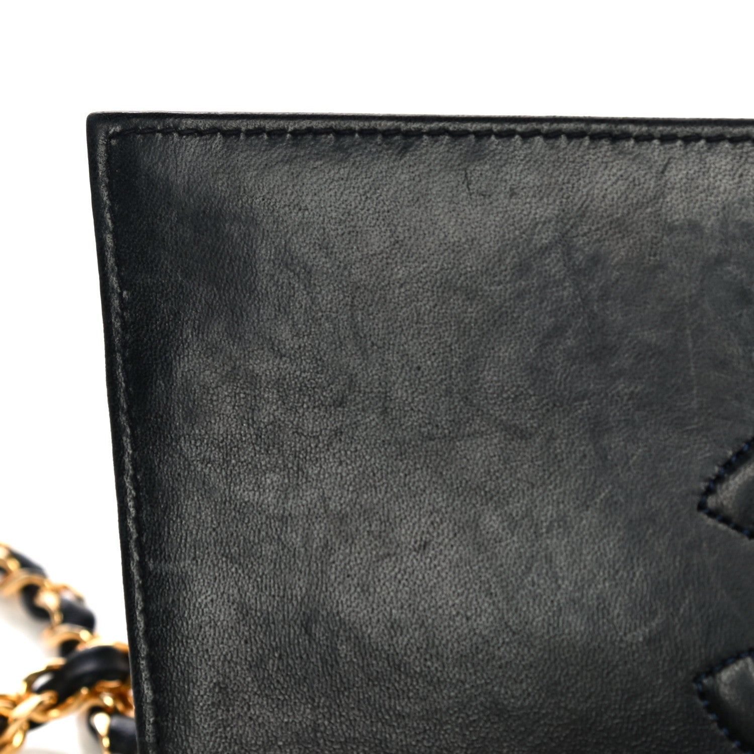 Chanel Lambskin Quilted Jumbo Single Flap Black 14 of 24