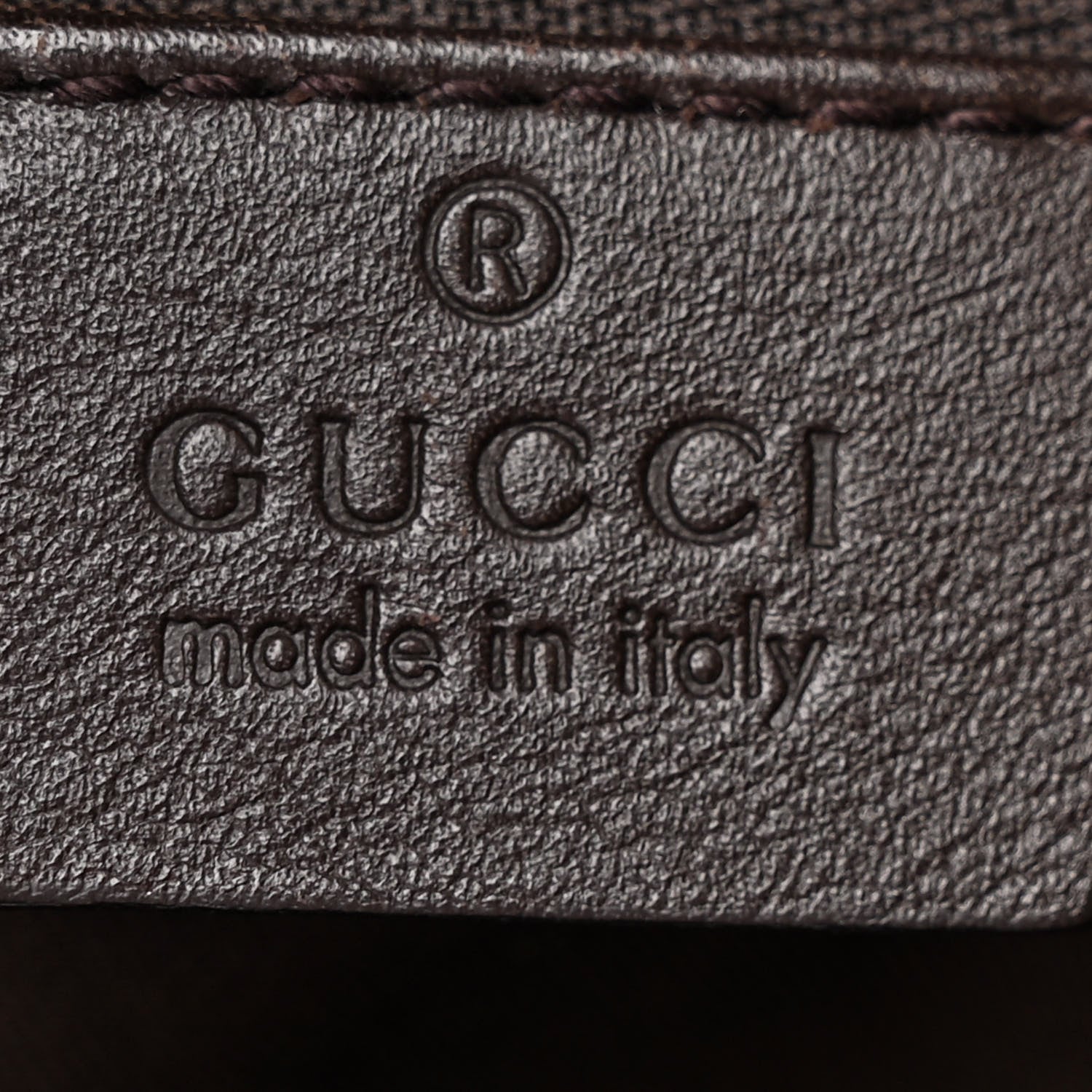 Gucci Monogram Large D Gold Hobo Dark Brown 6 of 12