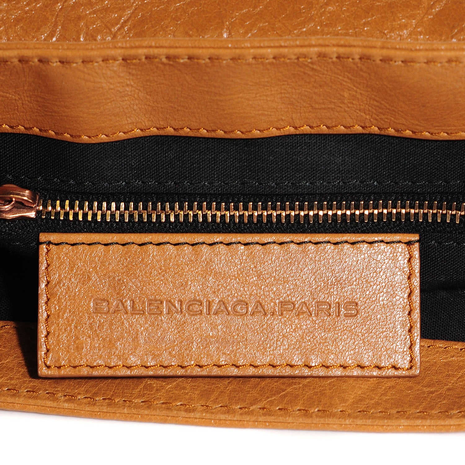 Balenciaga Agneau Giant 12 Rose Gold Hardware Neo Folk Messenger Cumin 7 of 10