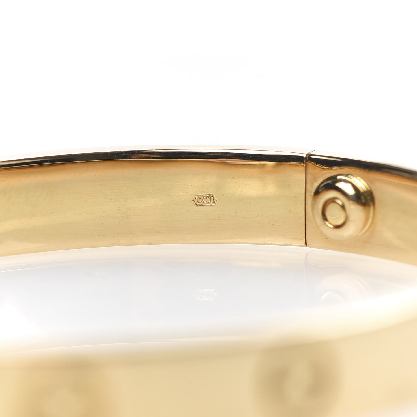 18K Yellow Gold LOVE Bracelet 16