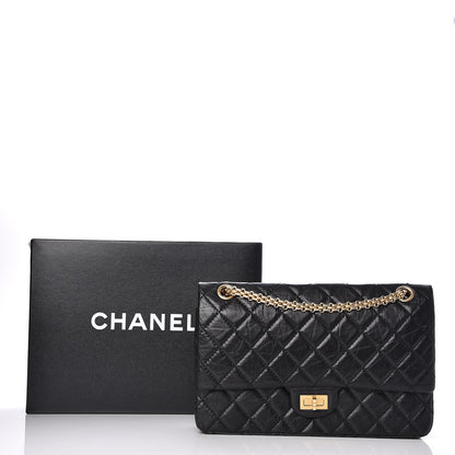 Chanel Aged Calfskin Quilted 2.55 Reissue 226 Flap Black 9 of 9