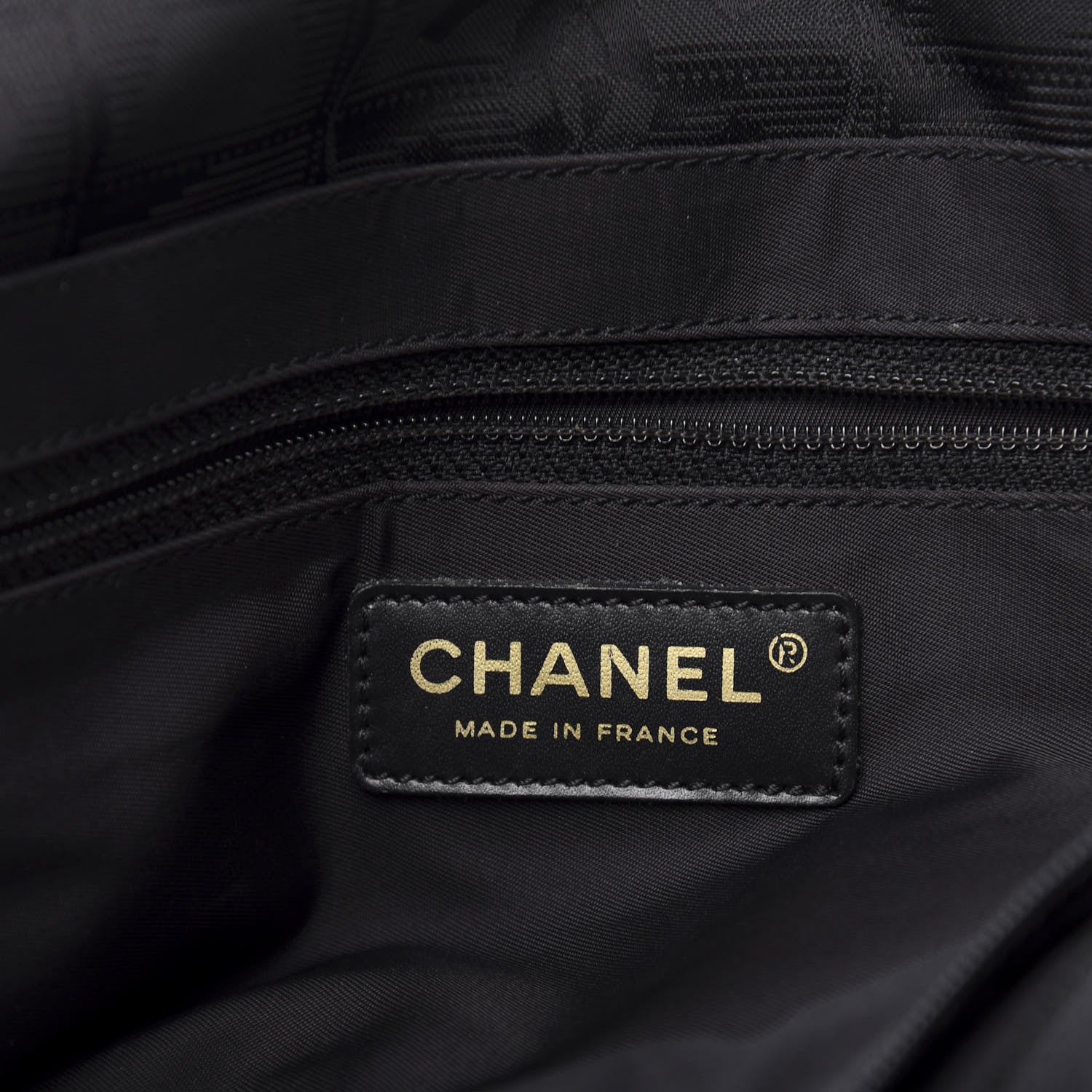 Chanel Nylon Medium Travel Tote Black 6 of 14