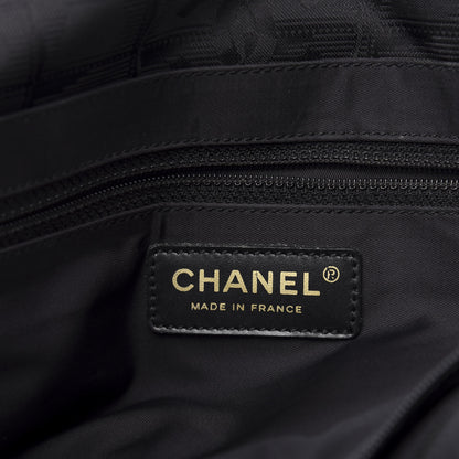 Chanel Nylon Medium Travel Tote Black 6 of 14