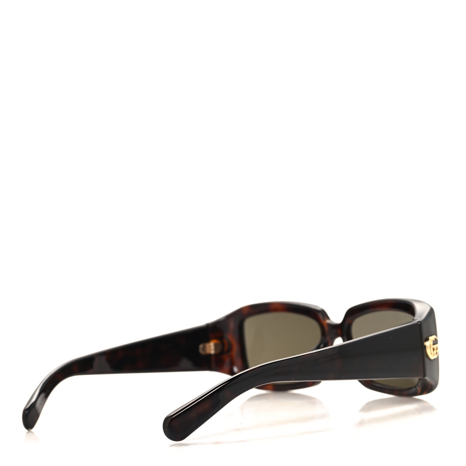 Gucci Acetate Rectangular Sunglasses GG1403S Tortoise 4 of 6