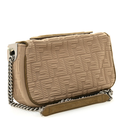 Fendi Technical Fabric FF Midi Chain Baguette Sand 2 of 8