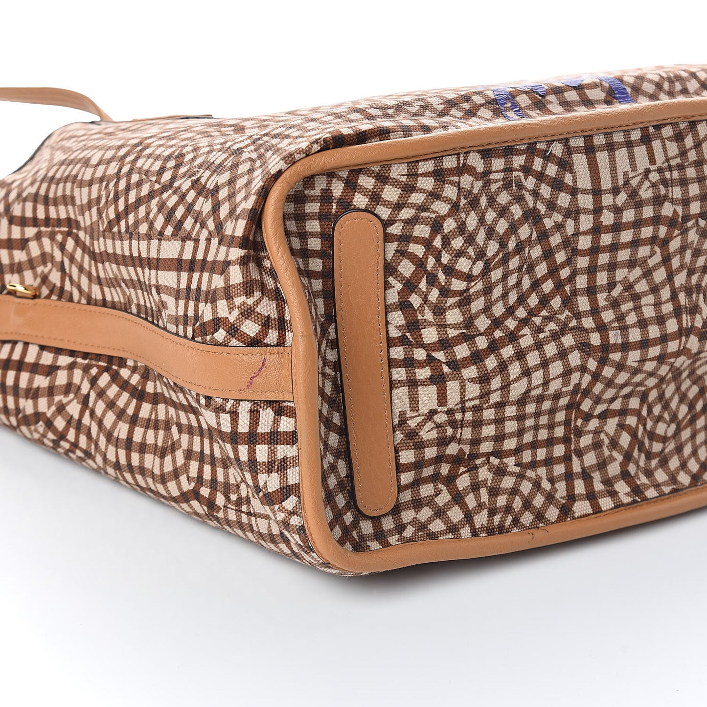 Visetos Medium Liz Reversible Shopper Tote Cognac