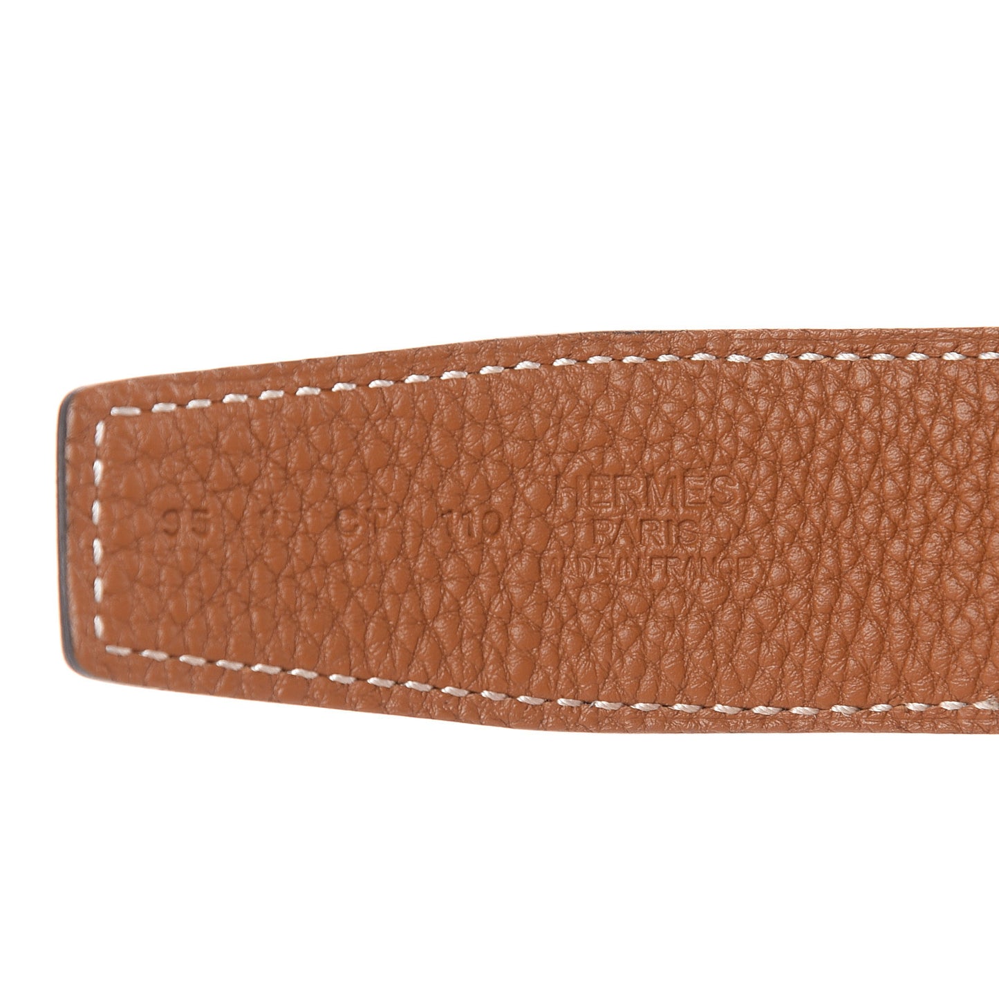 Box 135 Togo 32mm H Belt 95 Black Gold