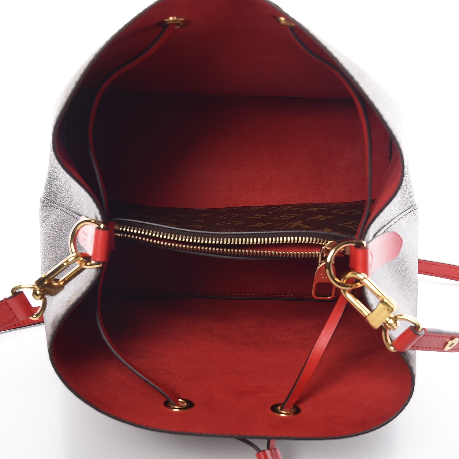 Louis Vuitton Monogram Neonoe MM Coquelicot 7 of 11