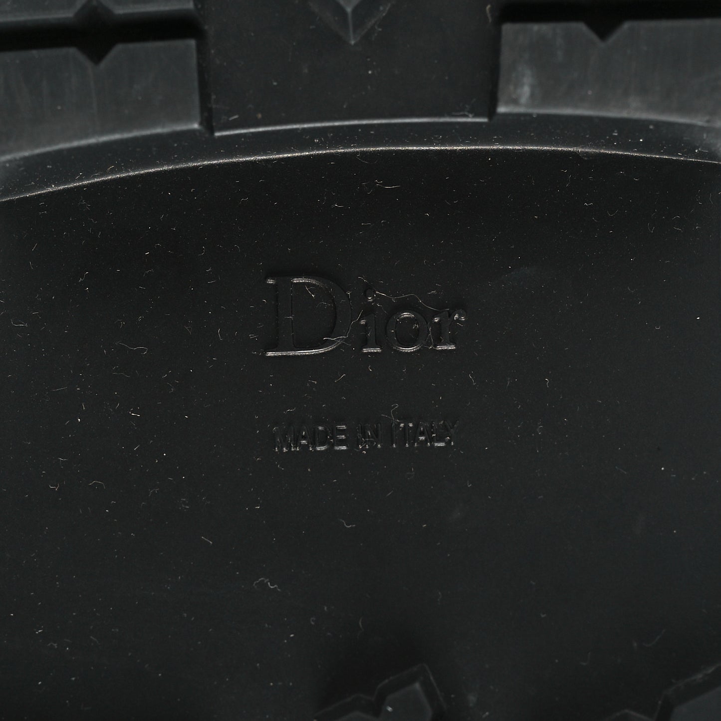 Oblique Rubber Diorcamp Boots 36 Black