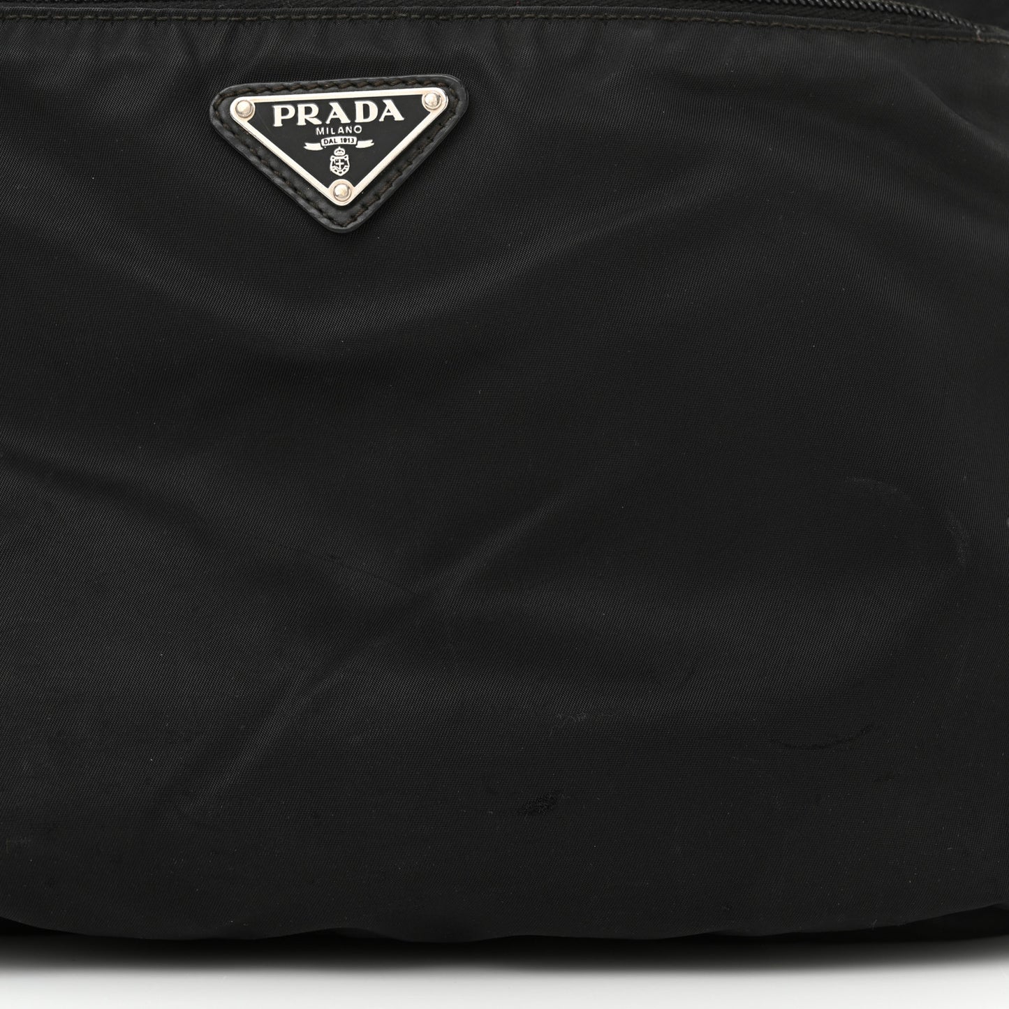 Tessuto Nylon Messenger Bag Black
