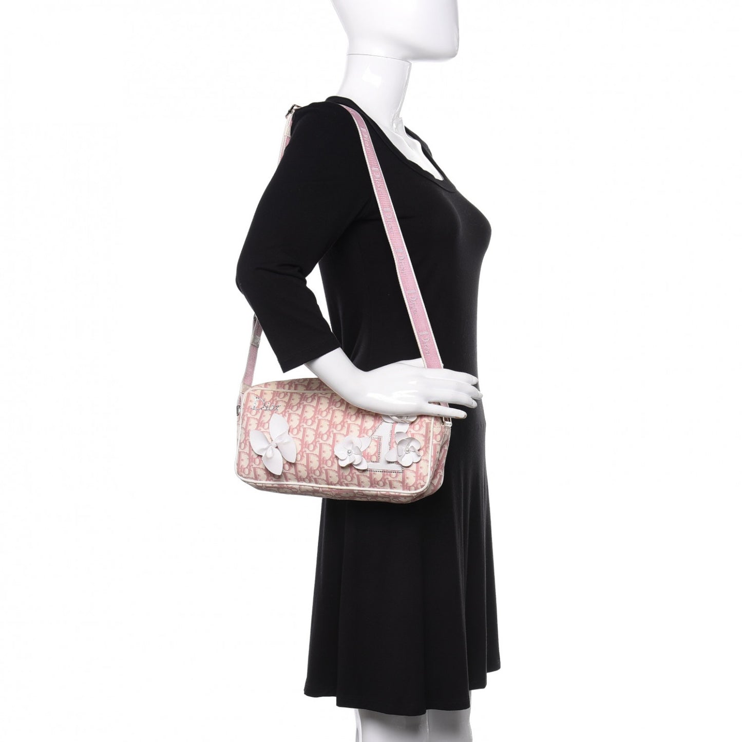 Monogram Girly Shoulder Bag Pink