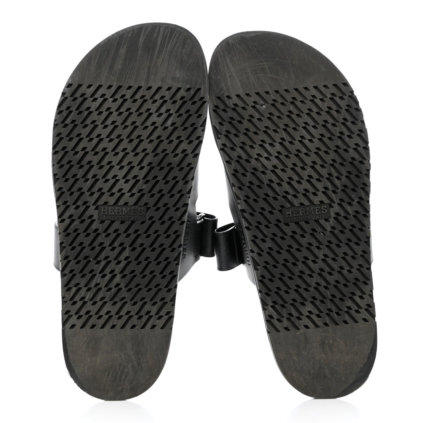 Calfskin Mens Chypre Sandals 44 Black
