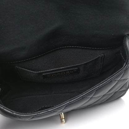 Chanel Lambskin Quilted Small My Precious Flap Black 4 of 10