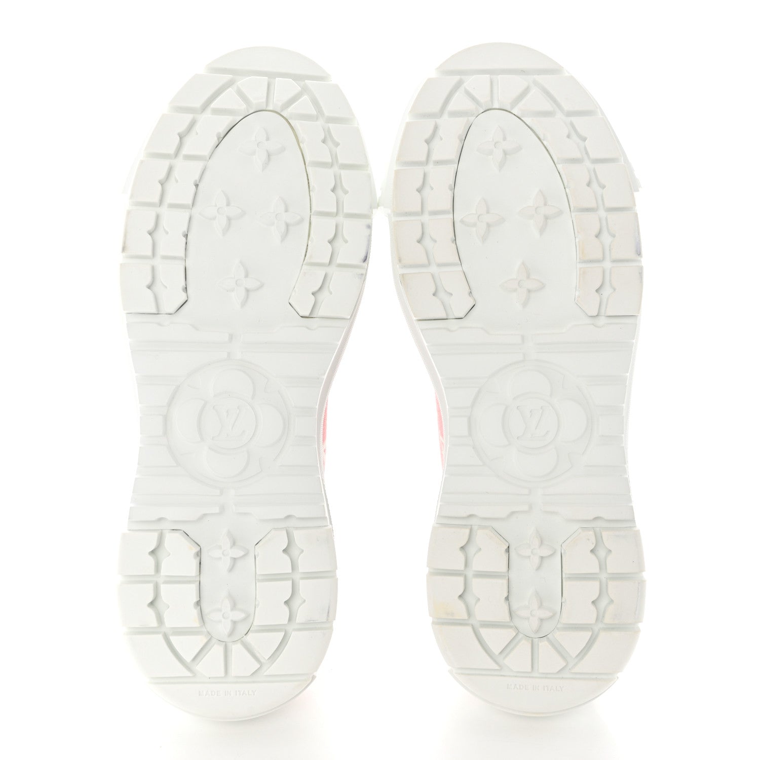 Louis Vuitton Denim Monogram Squad Sneakers 38 Pink 5 of 10