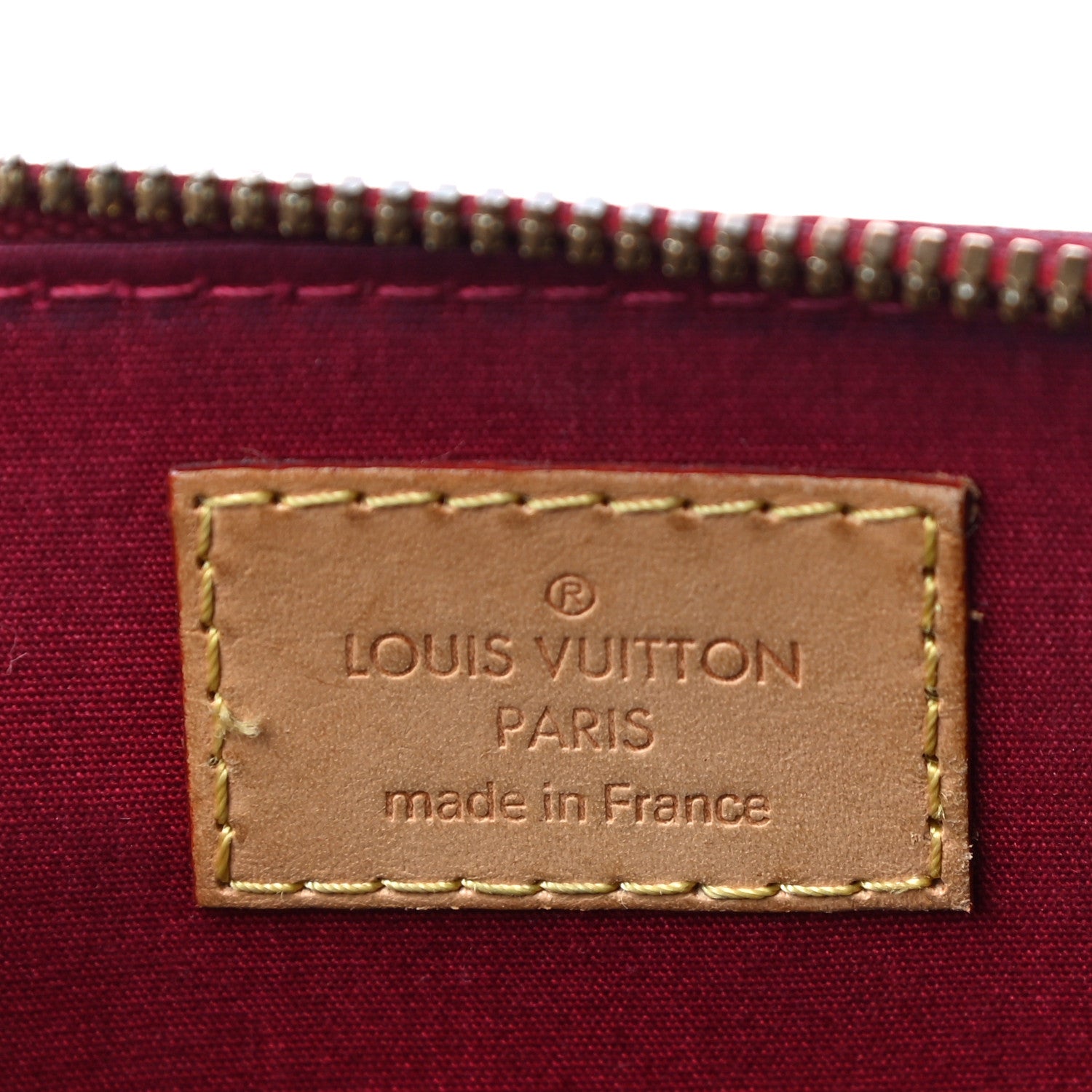 Louis Vuitton Vernis Alma BB Pomme D'Amour 6 of 11