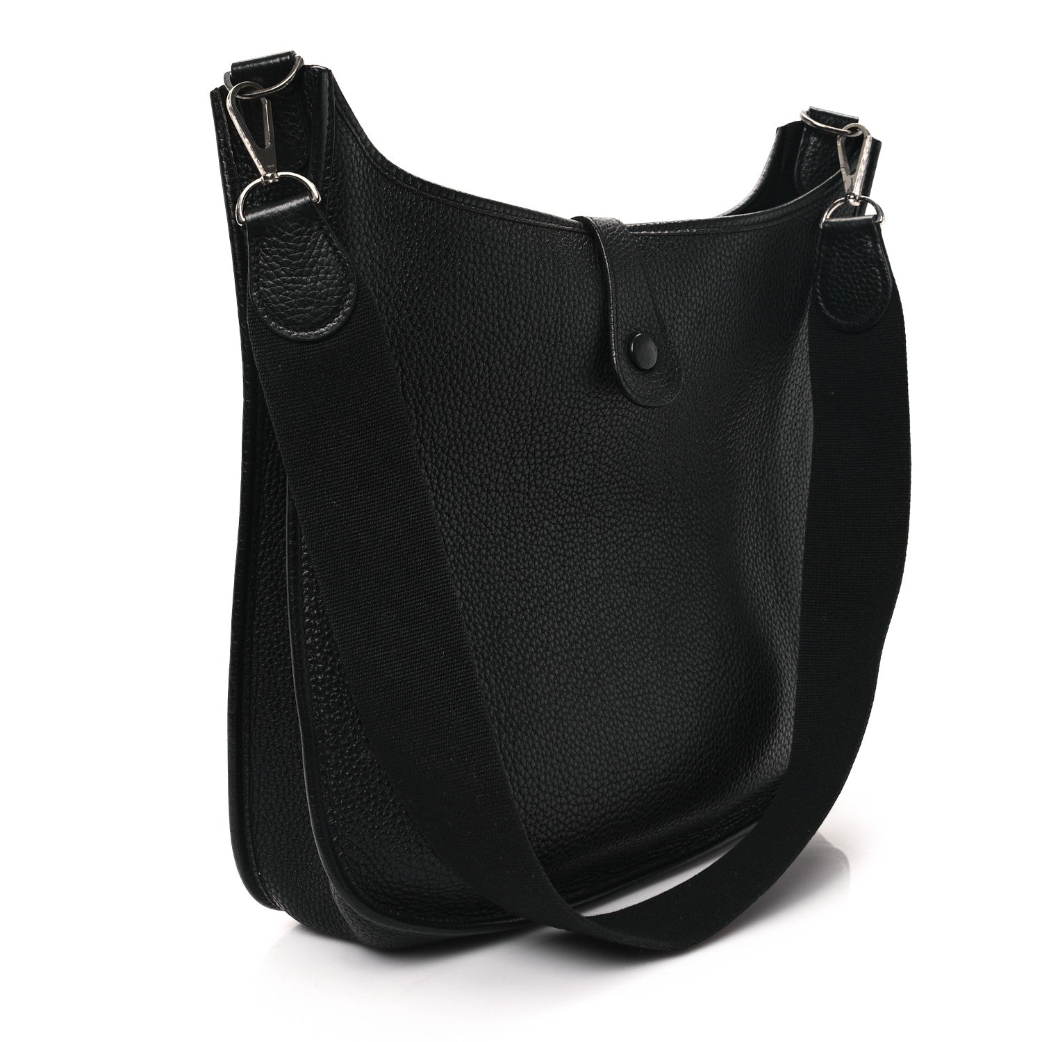 Hermes Taurillon Clemence Evelyne GM Black 3 of 12