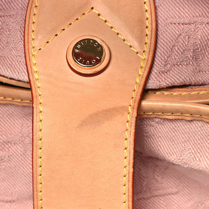 Louis Vuitton Denim Quilted Monogram Sunbeam Rouge Fauviste 9 of 9