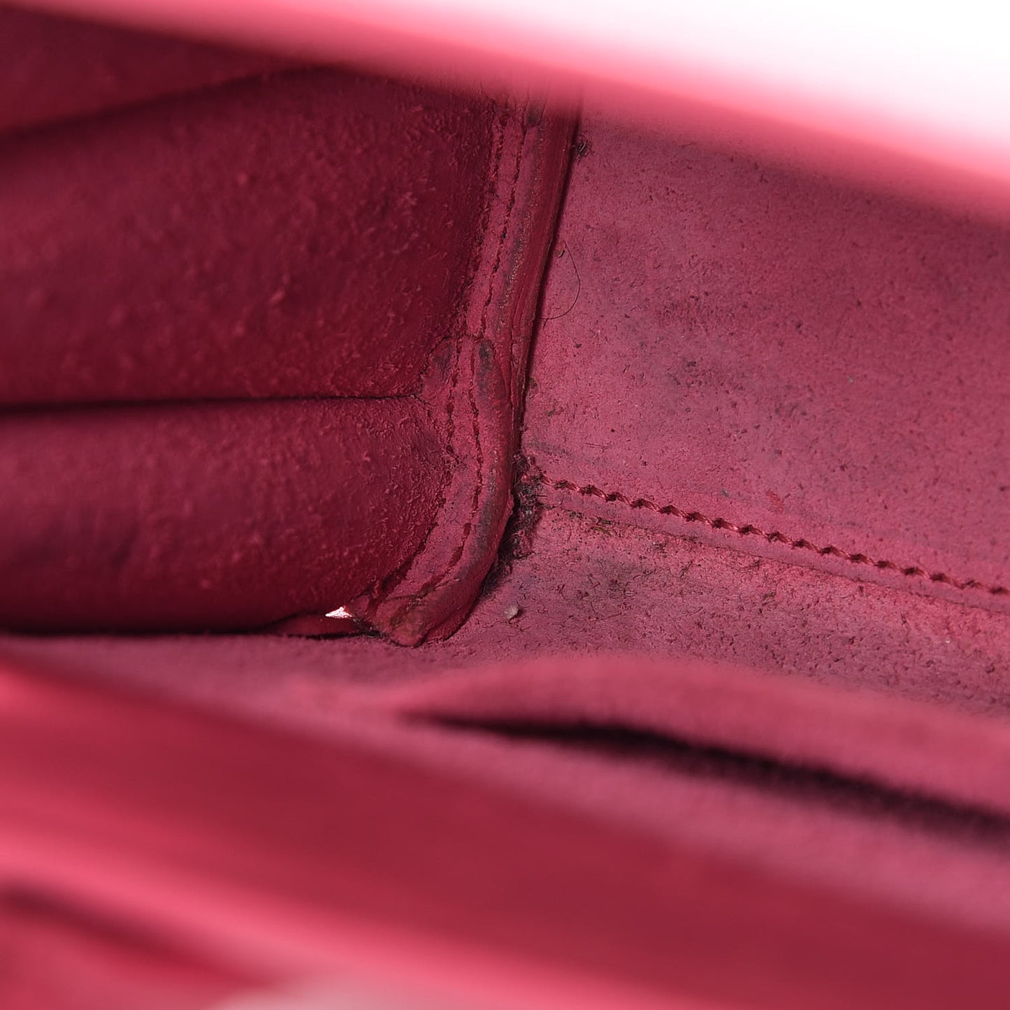 Calfskin Nano Sac De Jour Lipstick Fuchsia