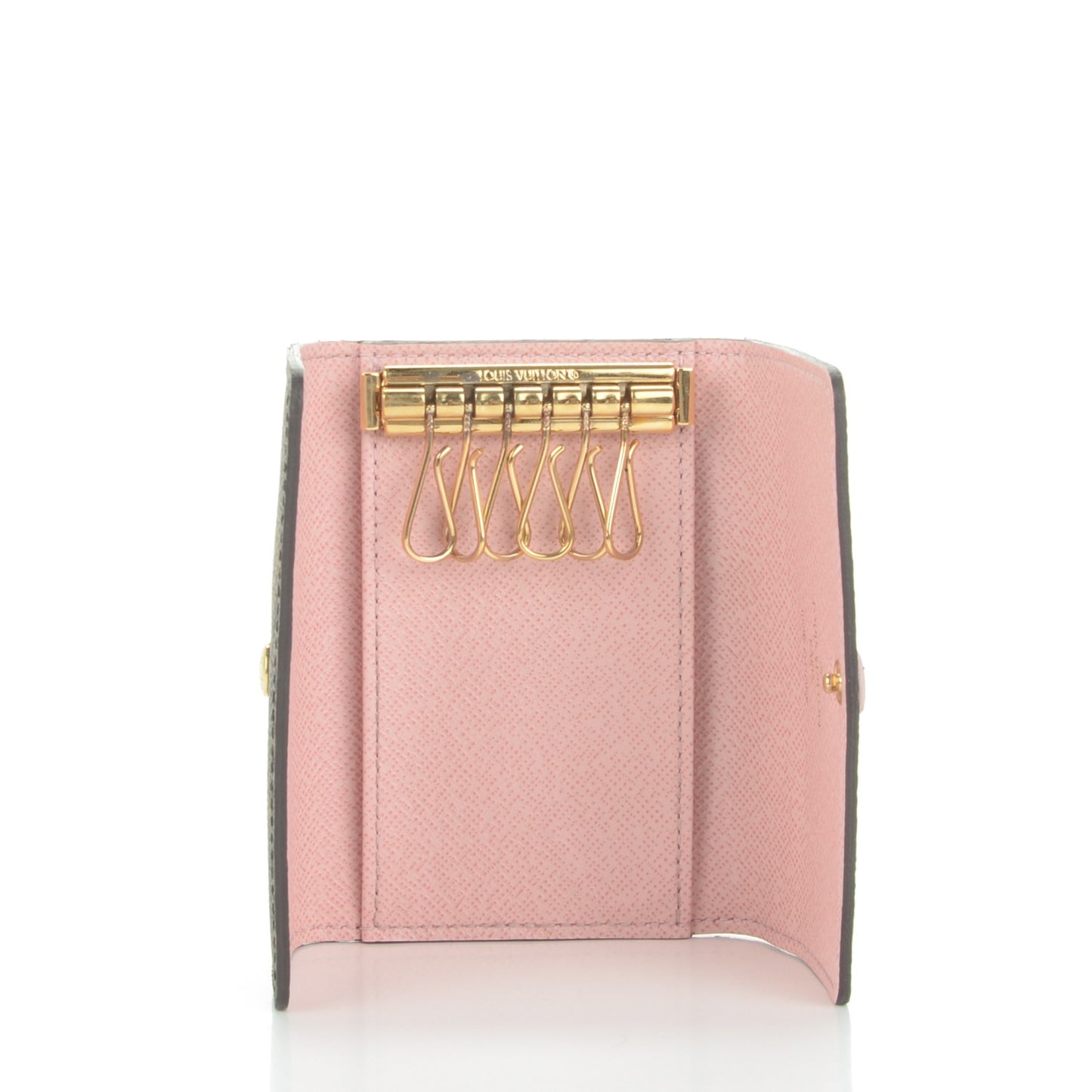 Monogram Multicles 6 Key Holder Rose Ballerine