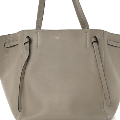 Celine Smooth Calfskin Small Belt Cabas Phantom Taupe 7 of 12