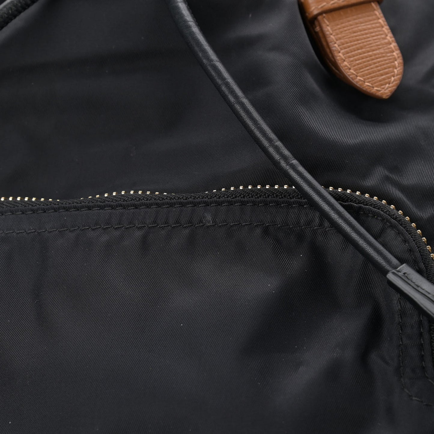 Nylon Large Rucksack Backpack Black