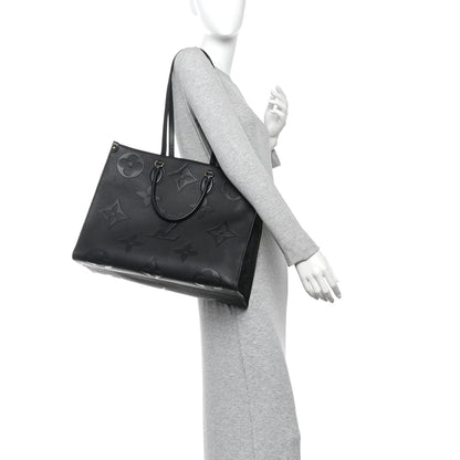 Louis Vuitton Empreinte Monogram Giant Onthego GM Black 2 of 9