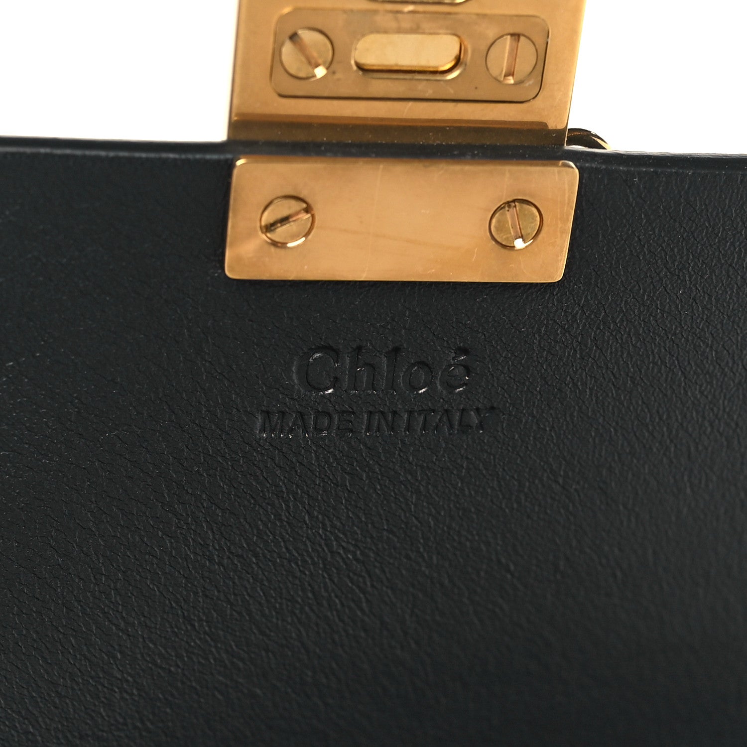 Chloe Suede Calfskin Wonder Woman Patchwork Drew Shoulder Bag Black 6 of 8