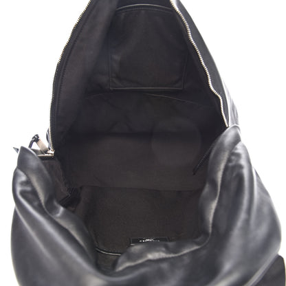 Saint Laurent Lambskin City Backpack Black 5 of 12