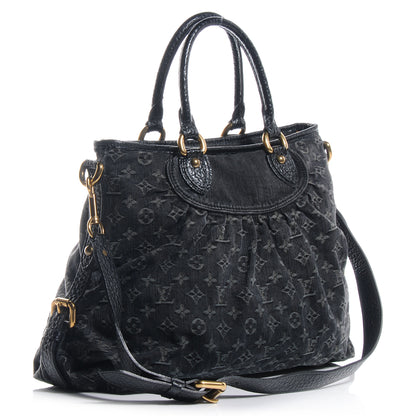 Louis Vuitton Denim Neo Cabby GM Black 3 of 7