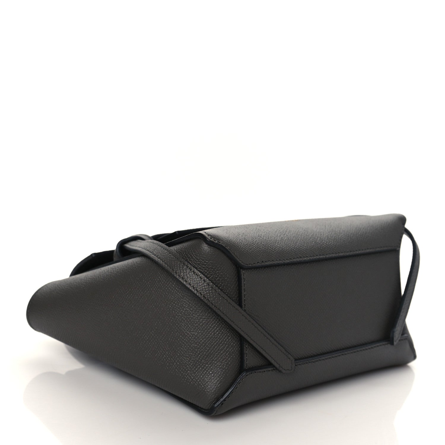 Celine Grained Calfskin Nano Belt Bag Grey 4 of 9
