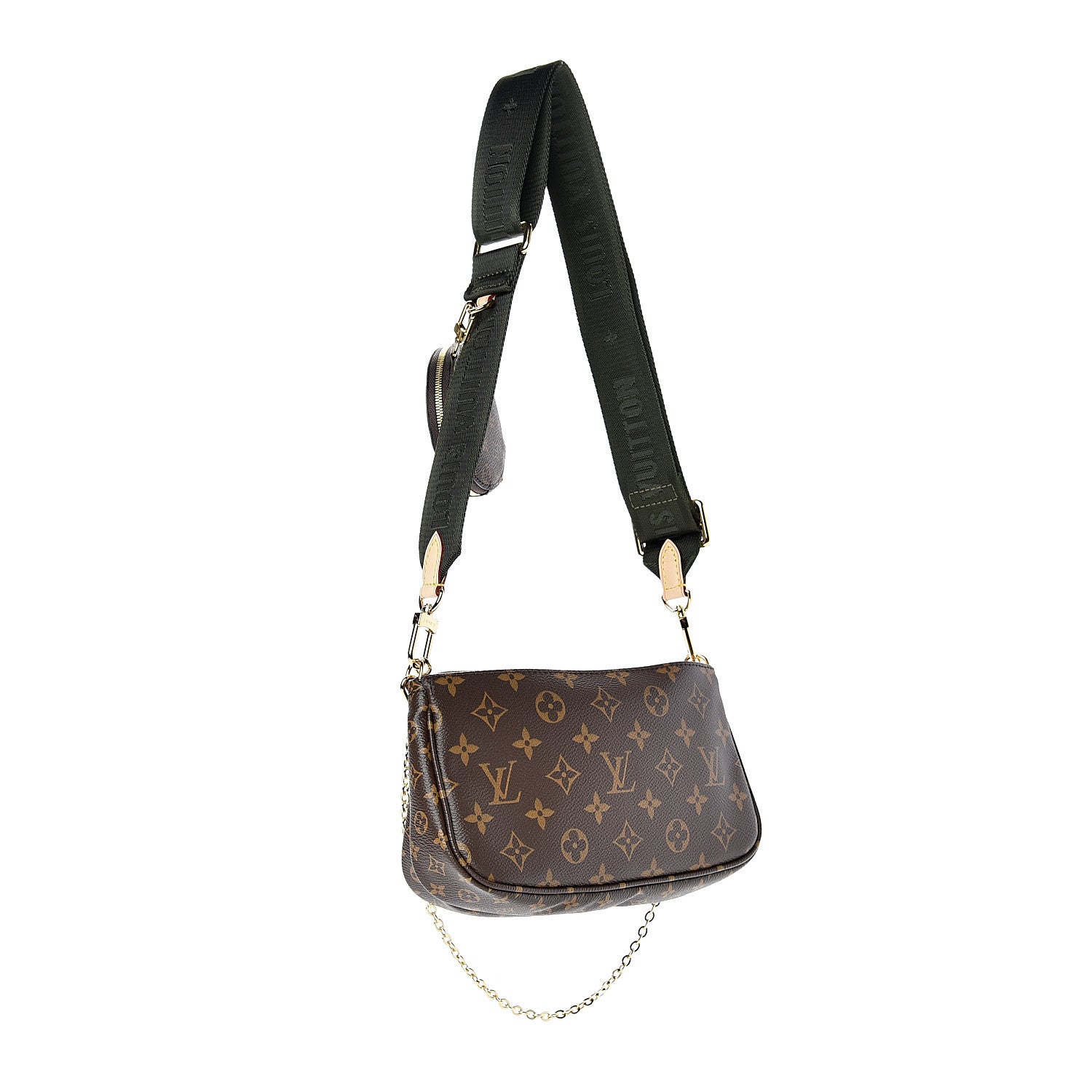 Louis Vuitton Monogram Multi Pochette Accessories Kaki 2 of 11