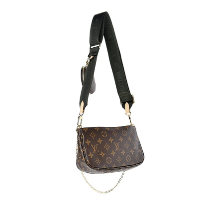Louis Vuitton Monogram Multi Pochette Accessories Kaki 2 of 11