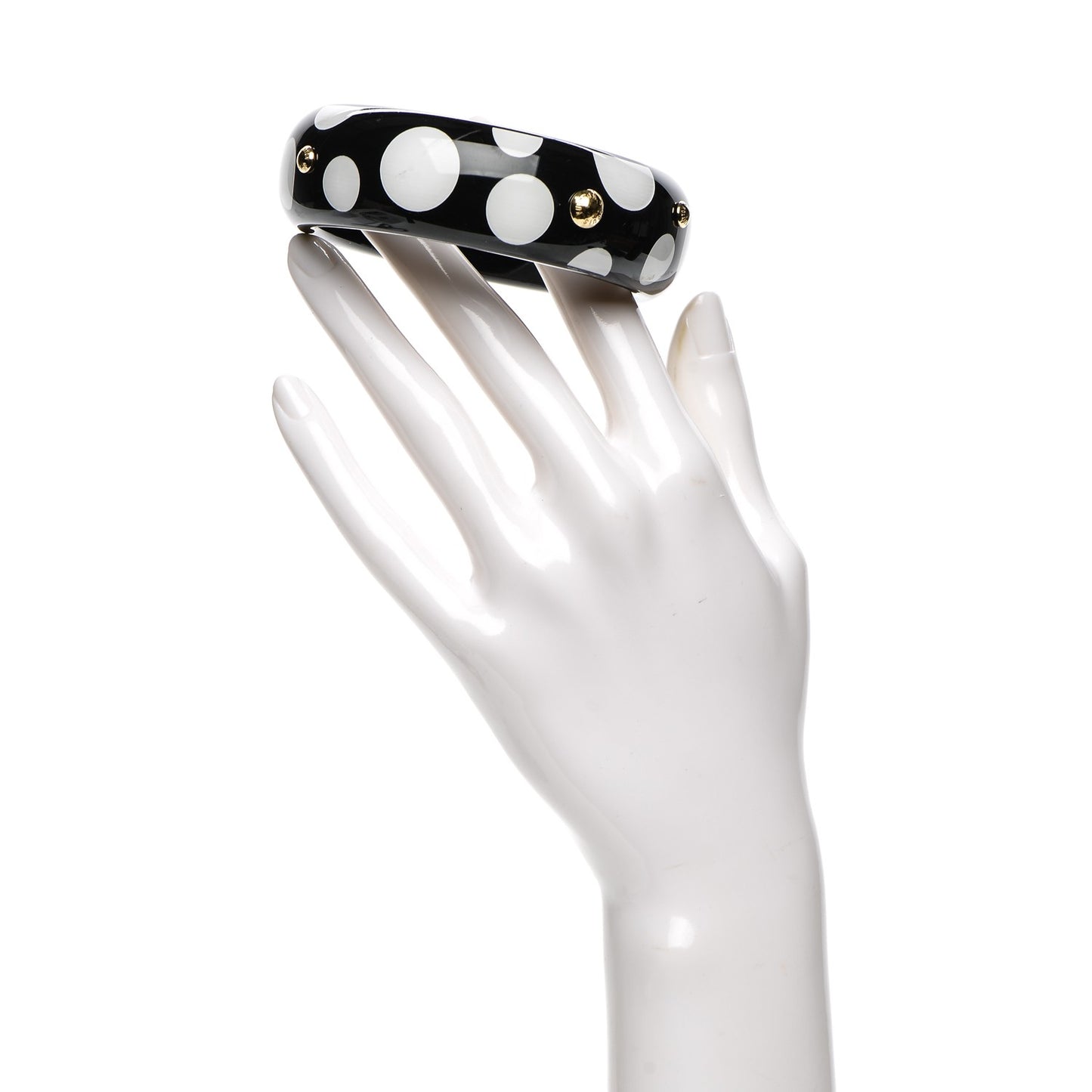 Kusama Infinity Dots Bangle GM Black