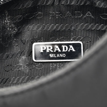 Prada Tessuto Nylon Mini Re-Edition 2000 Bag Black 7 of 12
