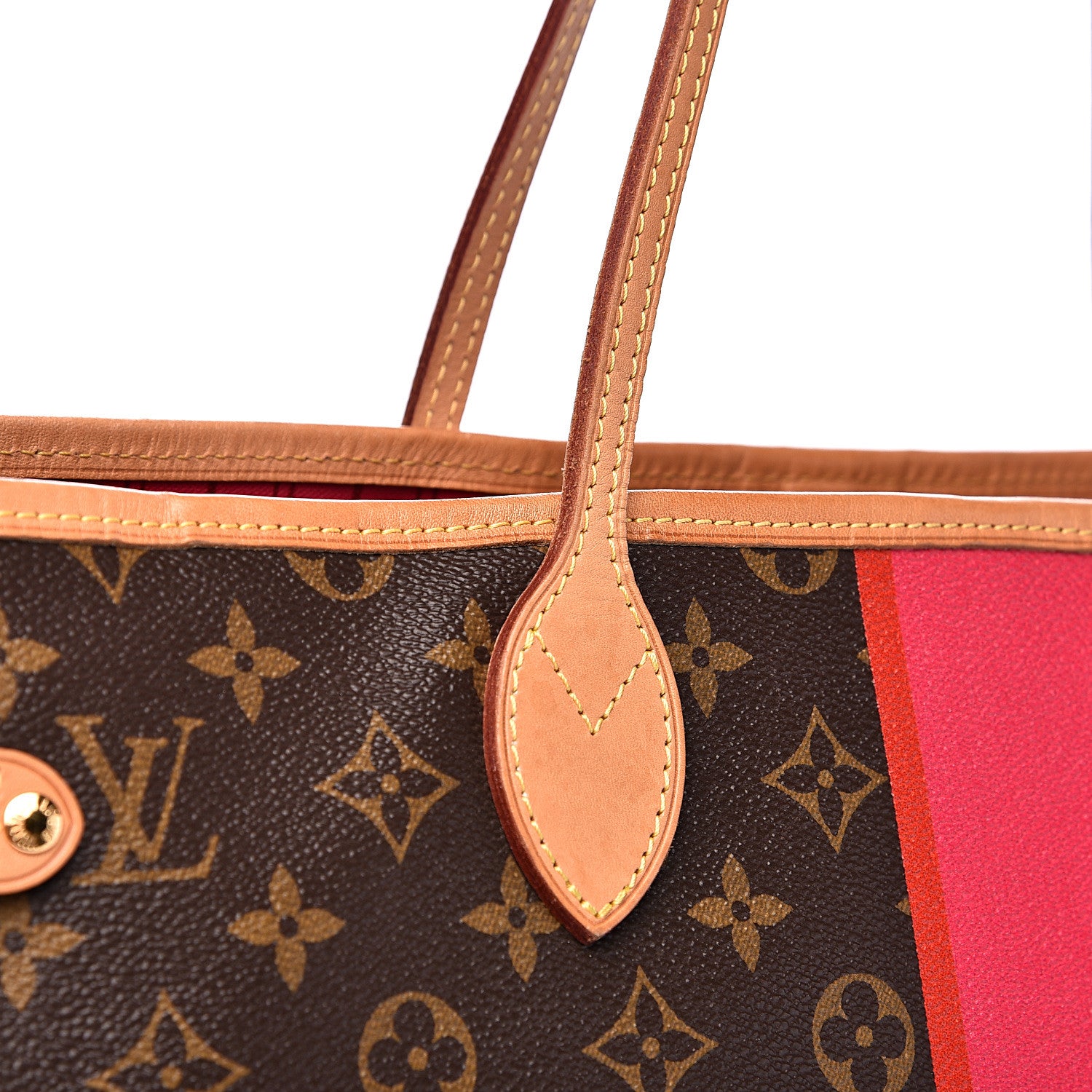 Louis Vuitton Monogram My LV Heritage Neverfull GM Red Magenta 15 of 20