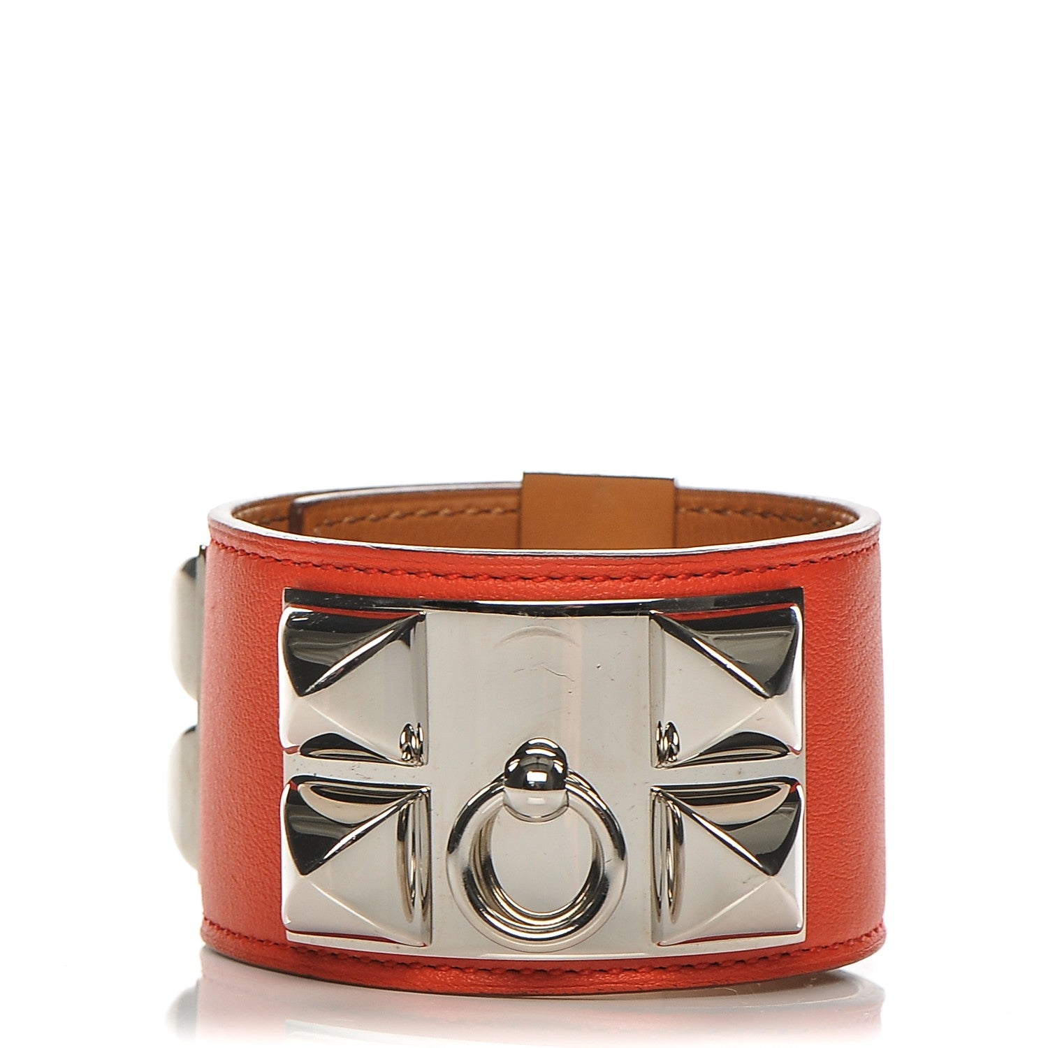 Hermes Swift Collier De Chien CDC Bracelet S Capucine 1 of 7