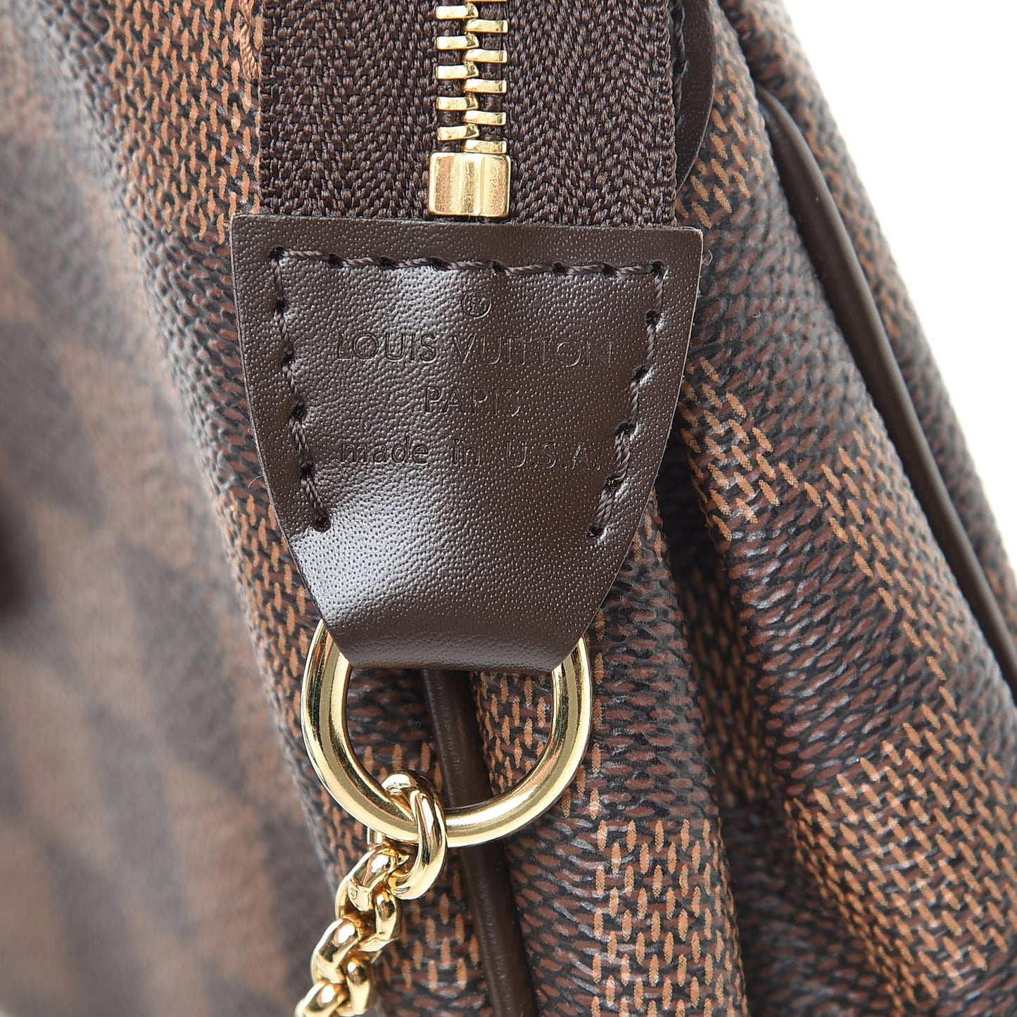 Damier Ebene Eva Clutch