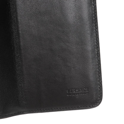 Versace Calfskin PVC Barocco Printed Ipad Case Black Gold 6 of 7