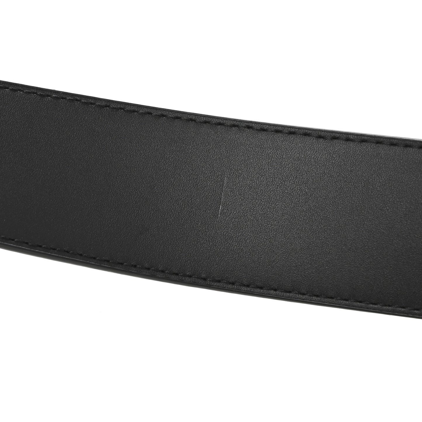 Calfskin Monogram 40mm LV Initiales Reversible Belt 95 38 Black