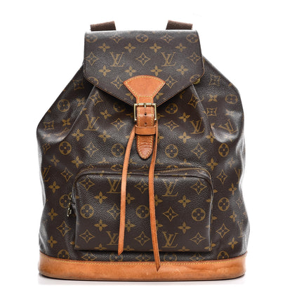 Louis Vuitton Monogram Montsouris GM Backpack 1 of 14