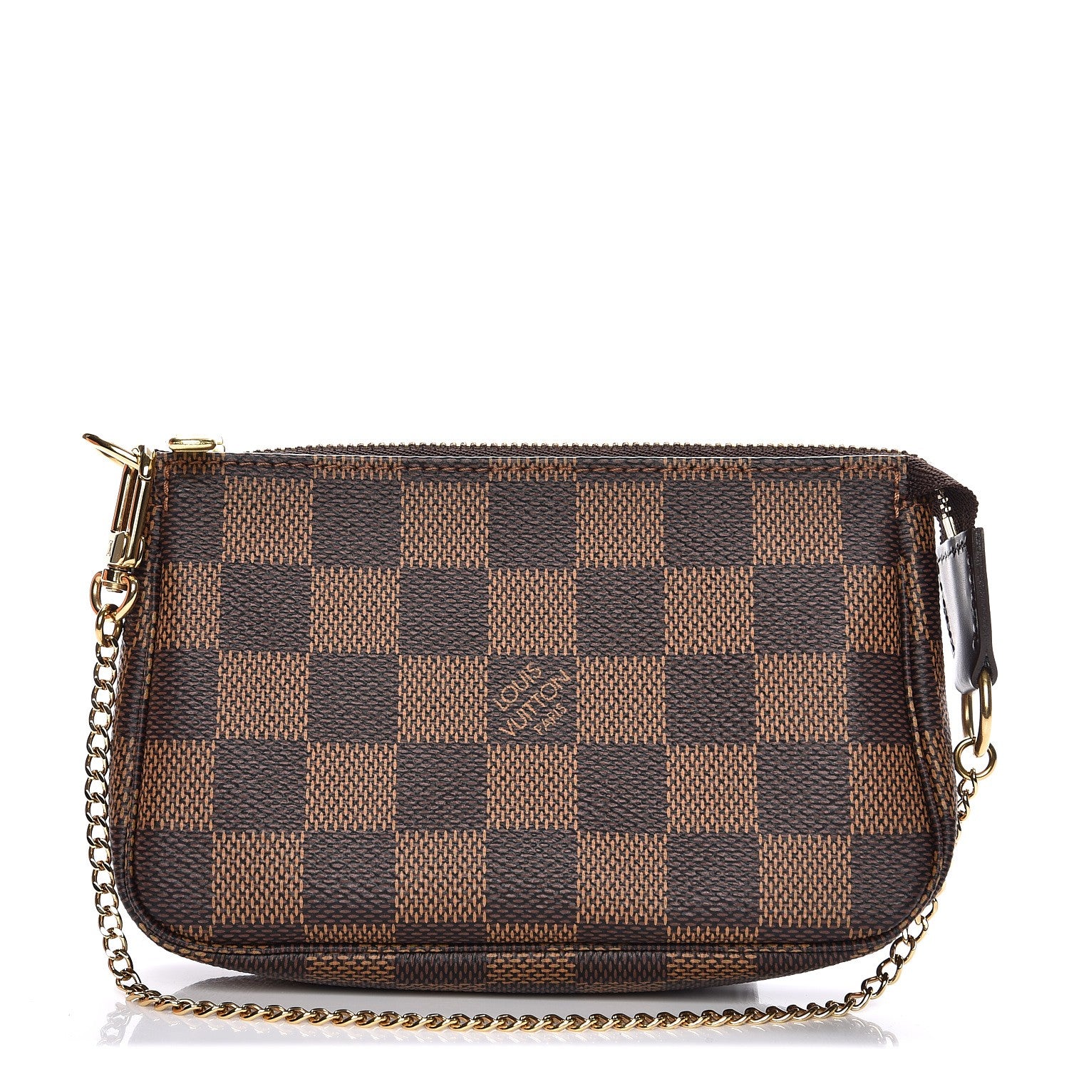 Louis Vuitton Damier Ebene Mini Pochette Accessories 1 of 8