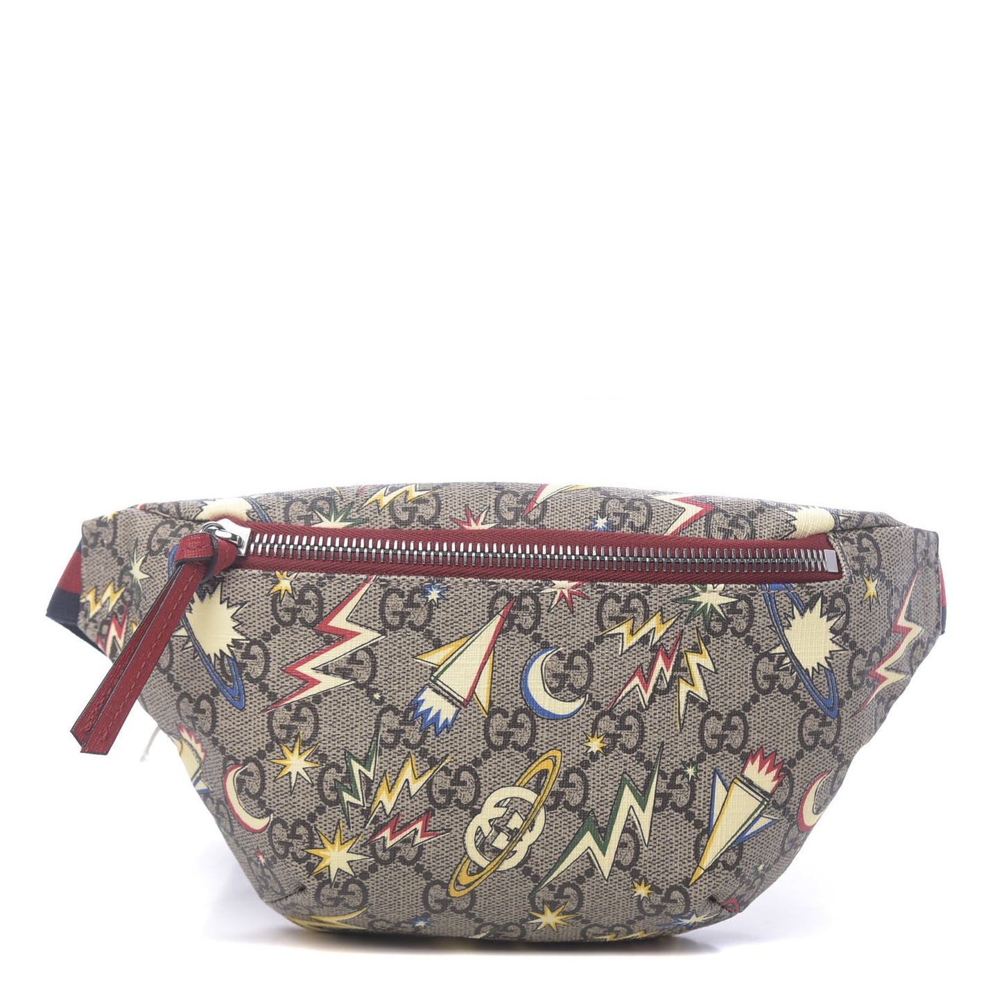 GG Supreme Monogram Childrens Space Print Belt Bag Multicolor
