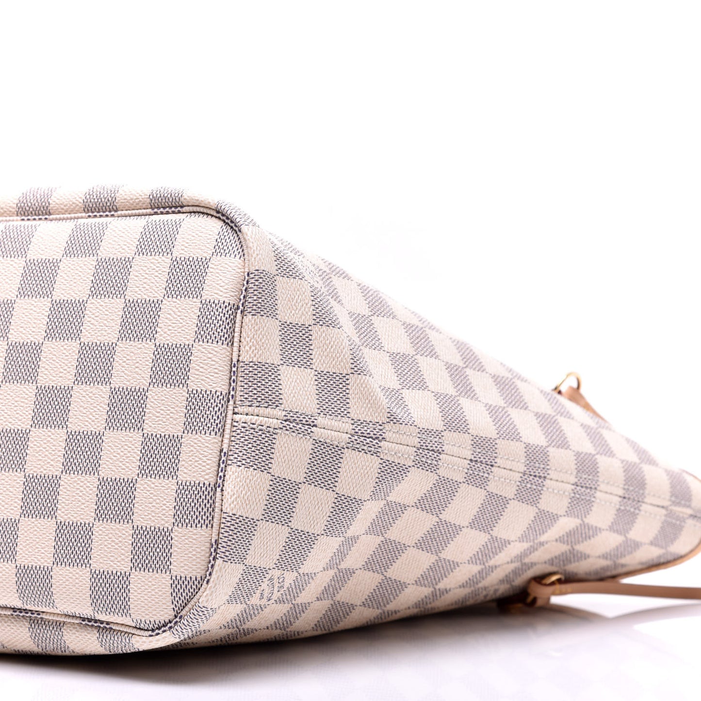 Damier Azur Neo Neverfull MM Rose Ballerine