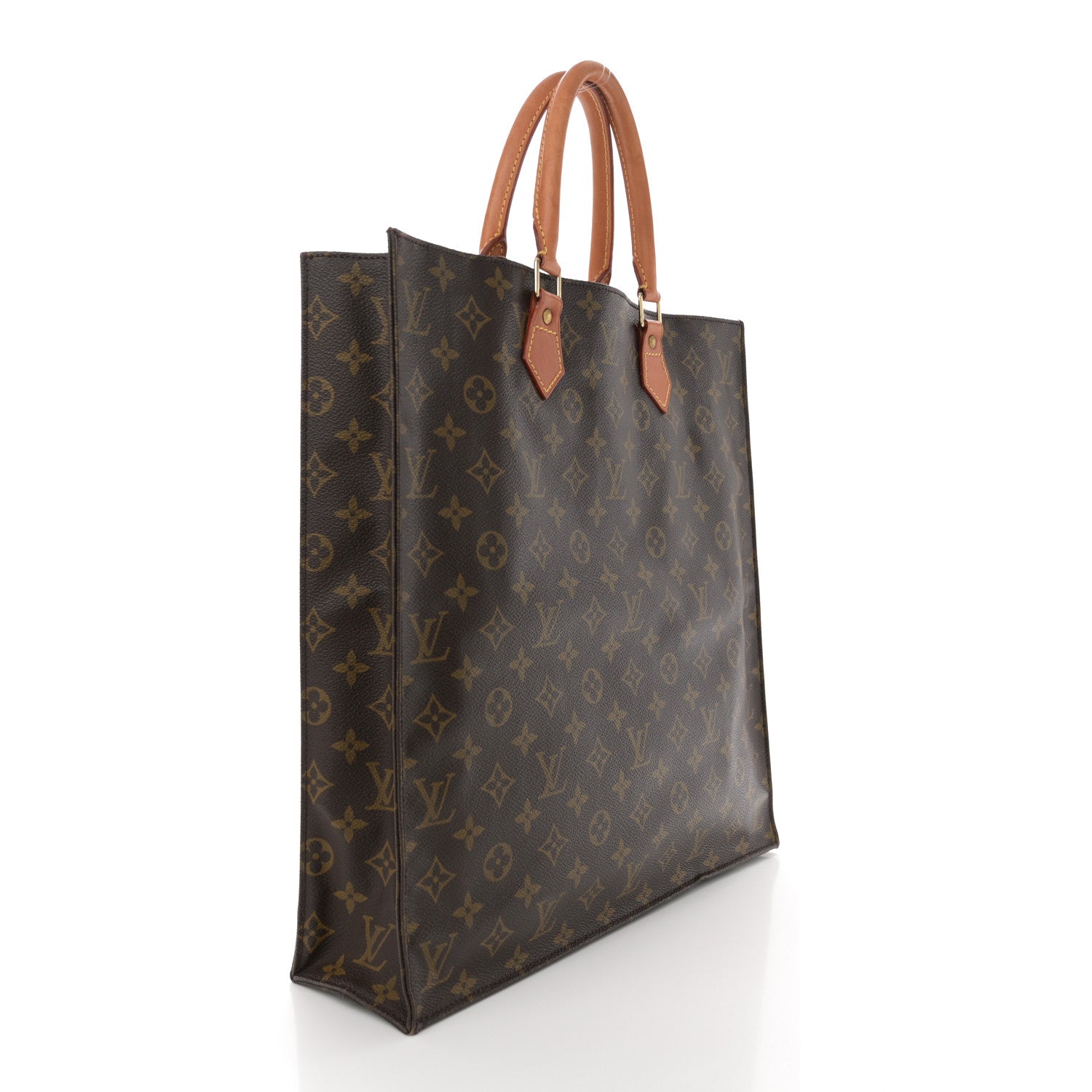 Louis Vuitton Monogram Sac Plat 2 of 12