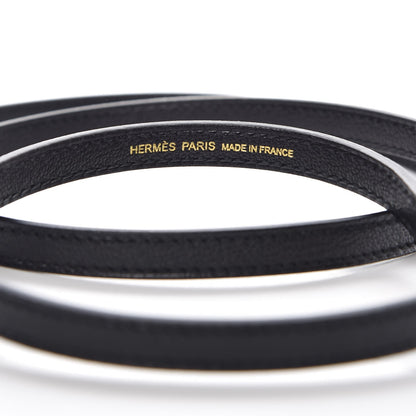 Hermes Chevre Chandra Mini Kelly Sellier 20 Black 8 of 9