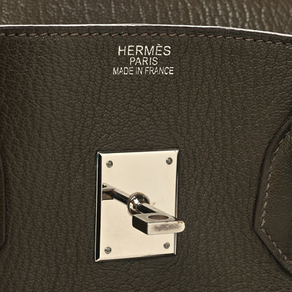 Hermes Chevre De Coromandel HAC Birkin 36 Vert Olive 6 of 15