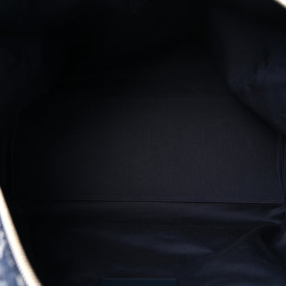 Gucci Denim Monogram Large Duffle Bag Deep Blue 7 of 16